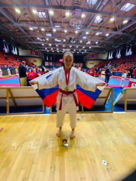 Članica Karate kluba Mirna Peč osvojila 1. mesto v Banji Luki