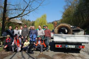 Občina s šolo in društvi organizirala tradicionalno akcijo čiščenja okolja