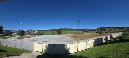 Od leta 1971 je tu športni park.